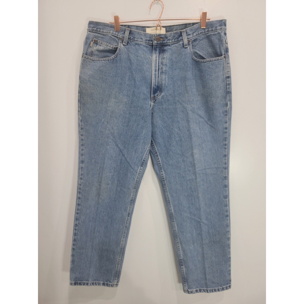 LL‎ Bean Double L Classic Fit Mens Jeans 40x30 Light Wash Denim Casual Pants